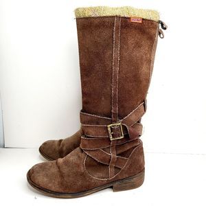 Brown Suede Rocket Dog boots size 8M